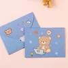 Cartes de voeux 50PcsSet Cartoon Ins Carte de voeux Étudiant DIY Tanabata Fête des Enseignants Bouquet Carte Message Petite Carte Anniversaire Cartes Postales 230714