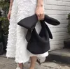 Avondtassen Vrouwen Ruimte Katoen Handtas Portemonnee Bruiloft Bakken Koppelingen Cocktail Party Strik Koreaanse Stijl Zwart Vintage Chic Mode Riem