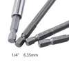 Śrubokręty 12PCS 50 mm zabezpieczanie zabezpieczającego Powód magnetyczny śrubokrętny zestaw Bit Bit Bits Hex Torx Płaska głowica 1 4 "Narzędzia ręczne 230715