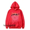 sweaters 23ss Designer clothes Men Hoodies Sweatshirts Hip Hop Young Thug Spider Hoodie fashion quality Velvet sweater 555 Pullovers Women mens