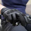 Rękawiczki sportowe skórzane rękawiczki taktyczne ekran dotykowy twarda skorupa pełna rękawiczka armia wojskowa walka airsoft jazda rowerami