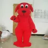 2019 Factory Red Dog Clifford traje da mascote Adequado para os diferentes festivais EMS 262b
