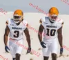 JALEN RUDOLPH ALUMA NKELE TYLER WILLIAMS 2023 UTEP JERSEYカスタムステッチメンズユース10タイリスナイト88ルークセイブドレスデンマクイバーブラウンUTEPマイナーズフットボールジャージ