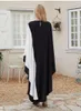 Roupas étnicas Muçulmano Abaya Vestido Dubai Ramadã Casual Robe Solto Caftan Marroquino Mulheres Noite