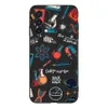 Przypadek OnePlus Nord N200 5G One Plus Zbrudzony Czarny TPU Case Dog Cat Flower Wzór kwiatowy