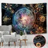 Tapestries Dome Cameras Psychedelic Tapestry Constellation Pattern Yoga Science Fiction Tapestry Carpet Hippie Home Decor Wall Tapestry Blanket Galaxy R230714