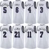 Printed Draft Pick Basketball Cam Reddish Jersey 5 Jalen Hood-Schifino 11 Maxwell Lewis 21 Gabe Vincent 7 Davis 3 Rui Hachimura 28 DAngelo Russell 1 Men Kids Women