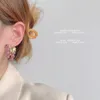 Boucles d'oreilles pendantes Grappe de raisin français - Argent 925 Plaqué à l'aiguille 14K Niche Design Fait à la main Summer Temperament Sweet Ins Jewelry