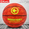 Palle palla da basket originale kunli KLBA 201 Marca Materiale PU fuso genuino di alta qualità Dimensione ufficiale 7 Pallacanestro 230715