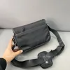 Heren Cross Body Mode Schoudertassen Handtassen Werk Outdoor Vrije tijd Portemonnees Achterzak met rits Messenger Bag