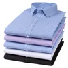 T-shirts pour hommes Chemises pour hommes Chemise imprimée à manches longues Mode Slim Noir Blanc Voyage doux Bureau quotidien Camisa Social Spring Dress 230715