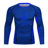 T-shirts pour hommes Premium Rash Guards Vente directe d'usine à manches longues ou pantalons Chemise de compression Imprimé Garde Super Stretch Riche en mode