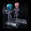 Haken 2 Stuks 20 Gat Lollipop Houder Display Stand Acryl Helder Snoep Voor Bruiloft Verjaardag Dessert