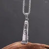 Pendentif Colliers En Acier Inoxydable Barber Tendance Collier Rasoir Personnalité Hommes Femmes Mode Hip Hop Accessoires Bijoux Cadeau