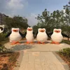 Factory direct Penguins of Madagascar Penguin Mascot Costume Fancy Dress adult size285L