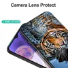 För Motorola Moto G41 G51 G42 G52 FALL Back Cover Phone Protective Soft Silicone Black Tpu Lion Wolf Tiger Dragon