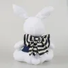 Jouets en peluche lapin borgne, jeux pour enfants, camarades de jeu, cadeaux de vacances, décoration de chambre, vente en gros