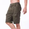 Pantaloncini da uomo 2023 Summer Camouflage Tactical Cargo Short Men Khaki Jogger Military Cotton Casual Loose