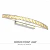 Wall Lamp Modern Crystal Mirror Lamps L44 54 70CM Vanity Light In Bathroom 10W 15W 18W LED Sconces Warm White & Cool