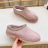 Stivali da neve classici australiani Designer Ultra Mini Pantofola Tasman Dealworld Donna Mini Stivale mezzo caldo Pelliccia invernale Peluche Raso tazzs Stivaletti alla caviglia Sneakers