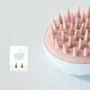 Silikonhuvud Kroppens hårbotten Massage Brush Comb Shampo Hair Washing Comb duschborste Bad Spa Massage Brush YS-87 L230704