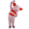 Mascot dockdräkt Piglet Pig Mascot Costume Friend Party Fancy Dress Halloween Birthday Party Outfit Adult Size Mascot Costume291o