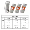 Hundebekleidung 4 Stück elastische Cartoon-Hunde-Socken, rutschfeste bedruckte Schuhe für niedliche Haustier-Strickschutzprodukte, kleine Rassen