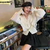 Malhas femininas 2023 moda coreana casual ladies tops coat woman sweter verão cardigan feminino bugbrou