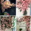 Kunstmatige Kersenboom Wijnstok Nep Kersenbloesem Bloem Tak Sakura Boomstam voor Evenement Bruiloft Boom Deco Kunstmatige Decorative208g