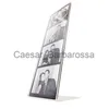 Quadros 5pcslot l estilo inclinado Back Plain Frame 2 "x6" Acrílico Booth Tira de tira de tira Clear Acrílico Picture Picture Picture Frame X0715