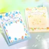 10 packs/LOT Glaze Color Illusion Series Fresh Paper Message Memo Pad