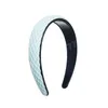 Mode Stirnband Für Frauen EVA Materialien Geometrische Haarband Breite Seite Turban Sommer Haar Zubehör