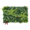 Fleurs décoratives Plante Artificielle Herbe Panneau Mural 15,7 23,6 Pouces Faux Eucalyptus Verdure Toile de Fond Pour Jardin Intérieur Extérieur Jungle