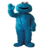 Niebieski Cookie Monster Mascot Costume Fancy Sukienka dla dorosłych Rozmiar Halloween Kostiumy 224p