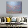 Berömda målningar av Claude Monet -hus vid Falaise i dimma Impressionist Landscape Hand Painted Oil Artwork Home Decor