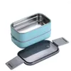 Ensembles de vaisselle Portable Bento Box multicouche grande capacité isolation thermique déjeuner pour l'école maternelle travail pique-nique Travel203J