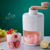 Dondurma Araçları Gianxi Mini Kırıcı Elle İşaretli Tıraş Milkshake Maker Ev Taşınabilir Küçük Dolu Makine Mutfak Aleti 230714