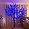 2m 6 5ft 1248pcs LED-Birnen Höhe LED künstlicher Kirschblüten-Baum-Licht-Weihnachtsbaum-Licht 110 220VAC Regenfester Gebrauch im Freien270i