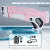 Pistolet Jouets Dinosaures Électrique Pistolet À Eau Jouet Entièrement Automatique Été Eau Jouet Piscine Plage Jouets Pour Enfants Enfants Garçons Filles Adultes 230714