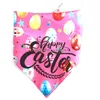 Dog Apparel Easter Bandana Medium Large Dogs Triangle Bibs With Eggs And Rabbit Star Printing Kerchief 182 N2 Drop Delivery Home Gar Dh1Iq