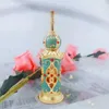 Koku Hareem Al Sultan Altın Arabes de Mujer Parfüm Dispenser Vintage Cam Esansiyel Yağ Şişesi Cam Şişe Parfüm Dispenser L230523