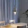 Hanglampen Amerikaanse Retro Smeedijzeren Enkele Kop LED Lamp Industriële Wind Plating Chroom E27 Restaurant Decoratie Loft Verlichting