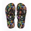 Slippers Horror Anime Cartoon Movie Flip Flops Summer Seaside Resort Ladies Wear Outside Bathroom Shower Woman Non-slip Sandals