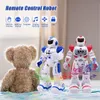 RC Robot RC Robot est Télécommande Robot 822 Smart Walk Singing Dance Action Figure Geste Sensor Jouets Cadeau pour Enfants 230714