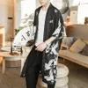 日本の着物の男性衣類haori Yukata Men日本の着物伝統的な街頭streetwear harajuku服dd0011942