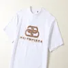 Designer-T-Shirt, lässiges MMS-T-Shirt mit Monogramm-Print, kurzärmliges Oberteil zum Verkauf, luxuriöse Herren-Hip-Hop-Kleidung, asiatische Größe 31