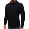 Men's Sweaters Mens Slim Fit Winter Sweater Oversize Casual Long Sleeve Turtleneck Pullover Streetwear Knitted