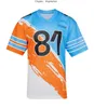2023 F1 McL Motorsport Jersey T-shirt Fórmula 1 Site Oficial T-shirts Masculinas Summer Racing Extreme Sports T-shirt Oversized Dry Dry