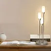 Table Lamps Chandelier Crystal Bud LED Desk Lamp Floor For Bedroom Bedside Home Decor Lamparas De Mesa Drop