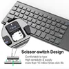 Keyboards Slim 2.4G Wireless Keyboard with Touchpad Mouse Number Numeric USB Wireless Keypoard for Android Windows Desktop Laptop TV Box 230715